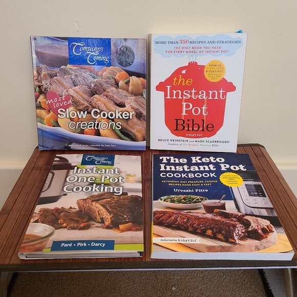 Four Instant Pot/Pressure Cooker Cookbooks - Picture 1 of 9
